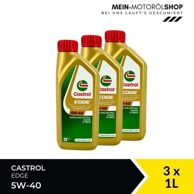 Castrol Edge 5W-40 3x1 Liter