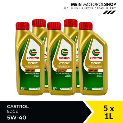 Castrol Edge 5W-40 5x1 Liter