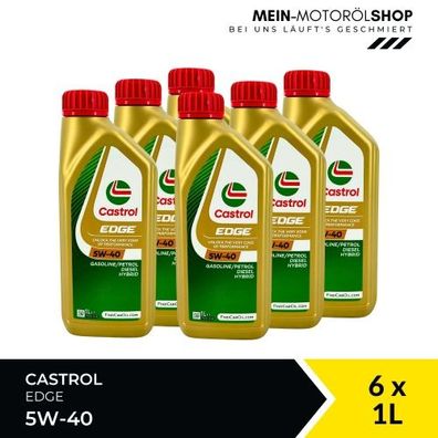 Castrol Edge 5W-40 6x1 Liter