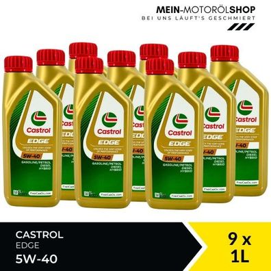 Castrol Edge 5W-40 9x1 Liter