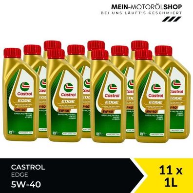 Castrol Edge 5W-40 11x1 Liter