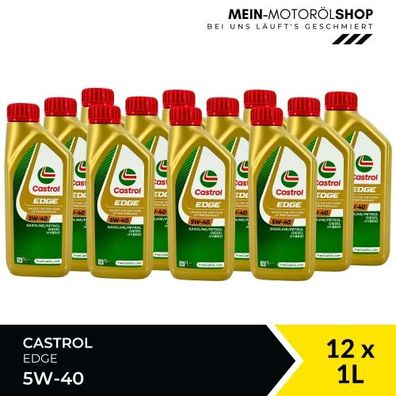 Castrol Edge 5W-40 12x1 Liter