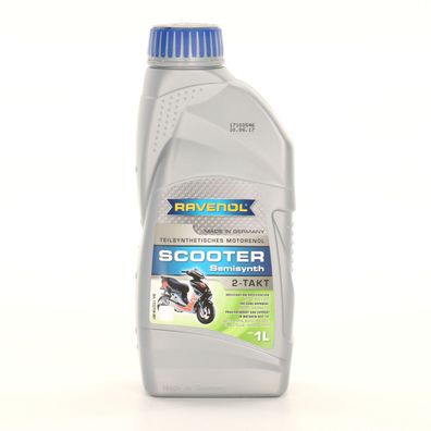 Ravenol Scooter 2-Takt teilsynthetisch Motoröl Öl 1L 1 Liter API TC ISO-L-EGC