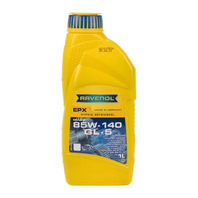 Ravenol EPX 85W-140 Getriebeöl Schaltgetriebe API GL-5 MIL-L-2105D 1L 1 Liter