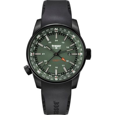 Traser H3 - 109744 - Armbanduhr - Herren - Quarz - P68 Pathfinder GMT