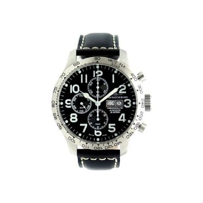 Zeno-Watch - Armbanduhr - Herren - Chrono - Oversized Pilot - 8557TVDDT-a1