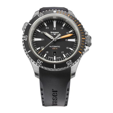 Traser H3 - 110322 - Armbanduhr - Herren - Automatik - P67 Diver Black Kautschuk