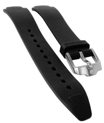 Junghans Spektrum Uhrenarmband 42050-6484 Kunststoff schwarz 015/1502