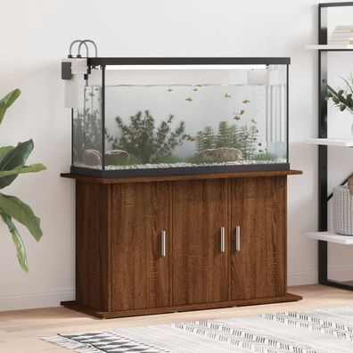 vidaXL Aquariumständer Braun Eichen-Optik 101x41x58 cm Holzwerkstoff