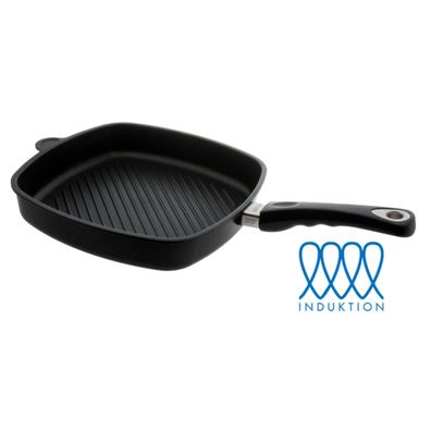 Lotus-Guss-Grillpfanne Ø29cm Induktion Alu Guss