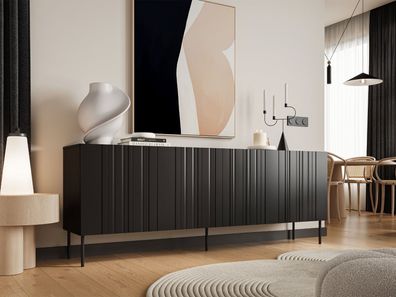 Kommode Isla 200 4D Sideboard Modern Schrank Wohnzimmer Kollektion