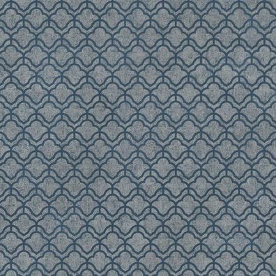 Noordwand Tapete Marrakesh Tiles Blau