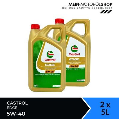 Castrol Edge 5W-40 2x5 Liter