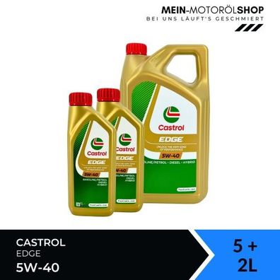 Castrol Edge 5W-40 5 + 2 Liter