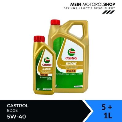 Castrol Edge 5W-40 5 + 1 Liter