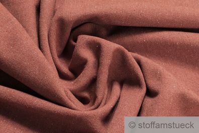 Stoff Baumwolle Polyester Rips terracotta Polsterstoff lichtecht strapazierfähig