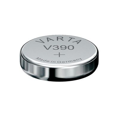 Varta - V390 / SR54 / SR1130SW - 1,55 Volt 59mAh Silberoxid-Zink-Knopfzelle