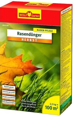 2,5kg LK-B 100 Rasendünger Herbst