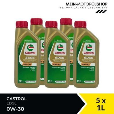 Castrol Edge 0W-30 5x1 Liter