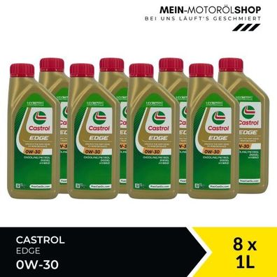 Castrol Edge 0W-30 8x1 Liter