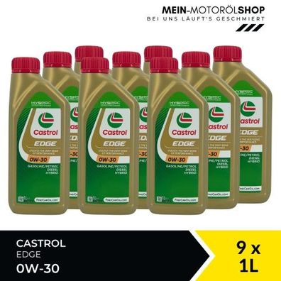 Castrol Edge 0W-30 9x1 Liter