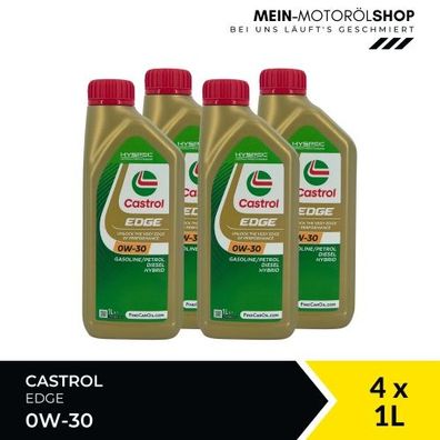 Castrol Edge 0W-30 4x1 Liter