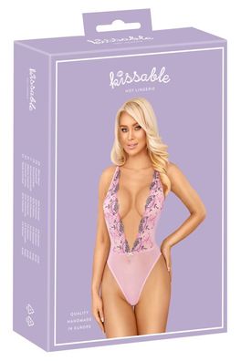 kissable - Embroidered & Playful Body Stickerei - (L/XL, /M)