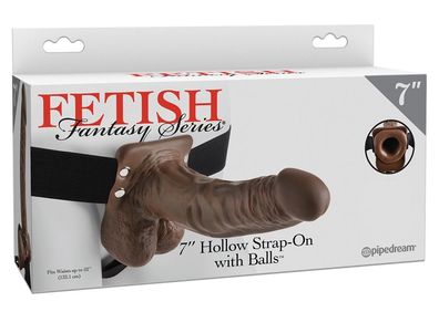 Fetish Fantasy Series - Hollow Strap - on with Balls - (div. Farben)