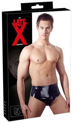 Late X - Latex Herren Slip Plug - (L, , , L) - Größe: XL