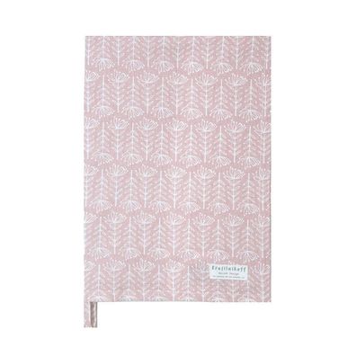 Geschirrtuch FANCY Flowers dusty rose rosa weiß Küchentuch von Krasilnikoff