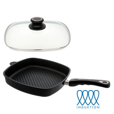 Lotus-Guss-Grillpfanne Ø29cm Induktion inkl. Deckel