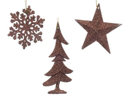 Anhänger plc l0.8b10.5h10.5 cm esprss Weihnachten Decoris