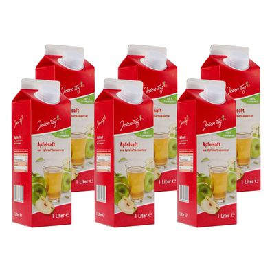 Jeden Tag Apfelsaft klar (12 x 1,0L)