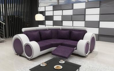 Stoffsofa Textil Relaxfunktion Ecksofa Mit Usb, arnitur Neu Wohnlandschaft Sofa