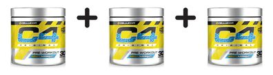 3 x Cellucor C4 Original (30 serv) Millions Bubblegum