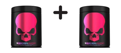 2 x Genius Nutrition WARCRY Amino (300g) Raspberry Candy