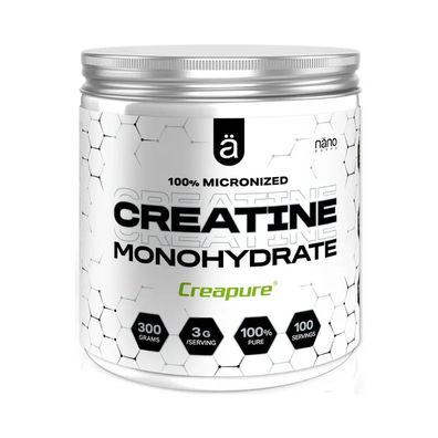 NanoSupps 100% Micronized Creapure (300g) Unflavoured