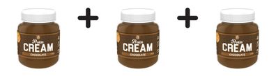 3 x NanoSupps Protein Cream (330g) Belgian Chocolate