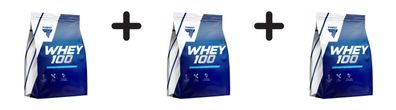 3 x Trec Nutrition Whey 100 (2275g) Double Chocolate