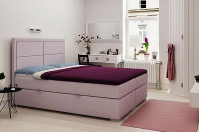 Boxspring Bett Hotel Doppel Komplett Set Matratze Topper Betten Funktion Kasten