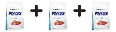 3 x Mass Acceleration, Strawberry - 3000g