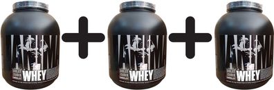 3 x Animal Whey, Chocolate - 2300g