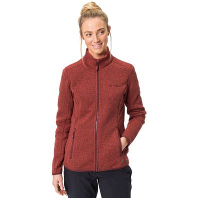 VAUDE Womens Rienza Jacket IV wärmende Fleecejacke Damen mit Strickoptik