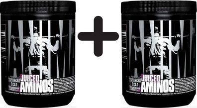 2 x Animal Juiced Aminos, Strawberry Limeade - 358g