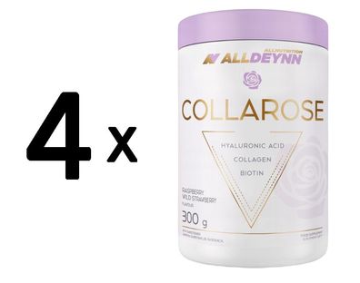 4 x AllDeynn Collarose, Raspberry Wild Strawberry - 300g