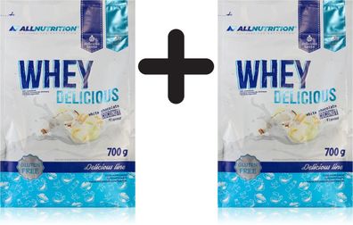 2 x Whey Delicious, White Chocolate Coconut - 700g