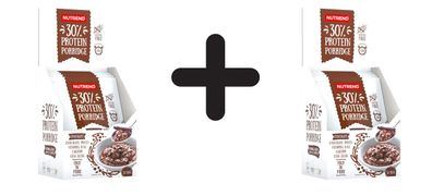 2 x 30% Protein Porridge, Chocolate - 5 x 50g