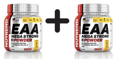 2 x EAA Mega Strong Powder, Orange + Apple - 300g