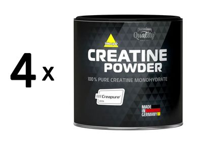 4 x Inkospor Creatine Creapure Powder (500g) Unflavoured