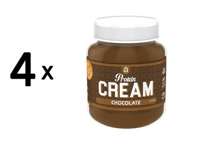 4 x NanoSupps Protein Cream (330g) Belgian Chocolate